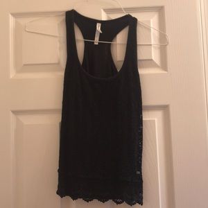 Black Lace Aeropostale Tank